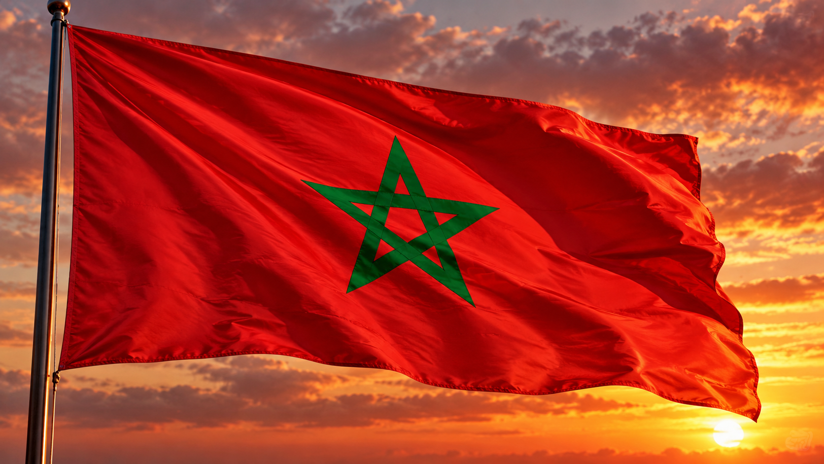 Morocco Sticker Visit