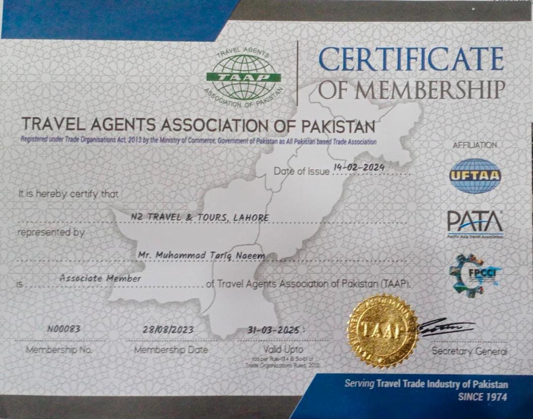NZ Travel and Tours achievement document 6